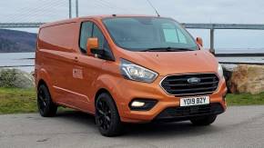 Ford Transit Custom at Moravian Motors Buckie