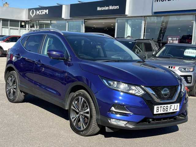 Nissan Qashqai 1.3 N-Connecta Dig-T Hatchback Petrol Blue