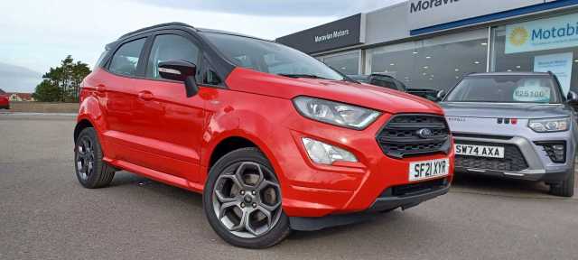 Ford Ecosport 1.0 St-Line Hatchback Petrol Red