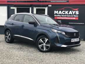 PEUGEOT 3008 2022 (22) at Moravian Motors Buckie