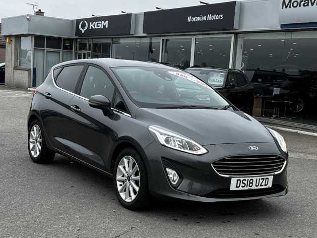 Ford Fiesta 1.0 Titanium Turbo Hatchback Petrol Grey