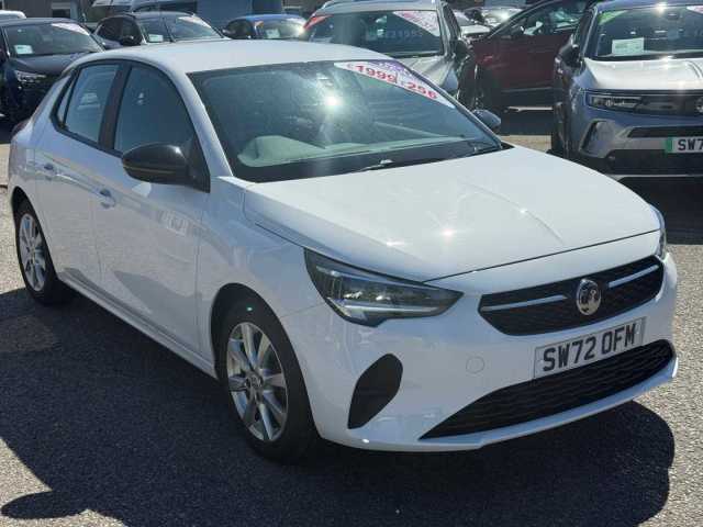 Vauxhall Corsa 5dr 1.2 75ps Design Hatchback Petrol Arctic White