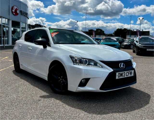 Lexus CT 1.8 200H Sport Cvt Hatchback Petrol White/Blk