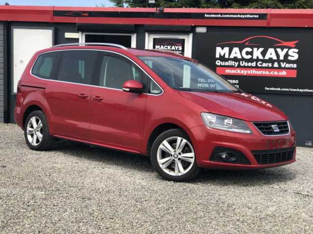 SEAT Alhambra 2.0 Xcellence Tdi S-A Hatchback Diesel Red