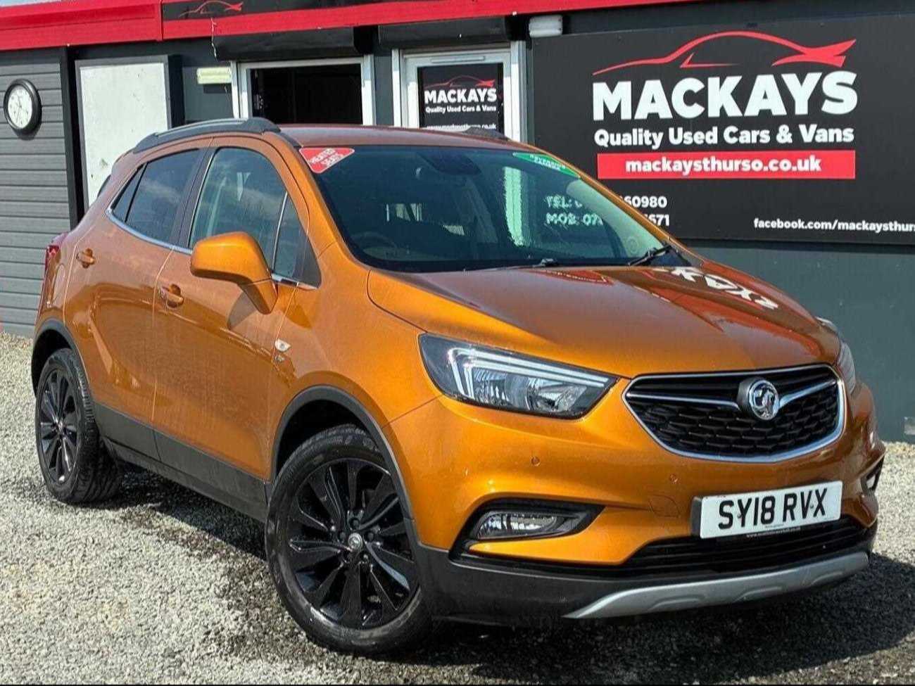 2018 Vauxhall Mokka X