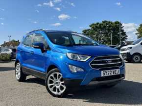 FORD ECOSPORT 2022 (72) at Moravian Motors Buckie