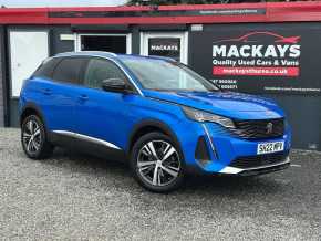 PEUGEOT 3008 2022 (22) at Moravian Motors Buckie