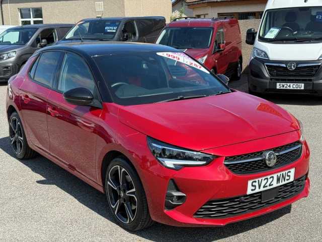 Vauxhall Corsa 5dr Hat 1.2 Turbo 100ps Sri Edition Hatchback Petrol Hot Red