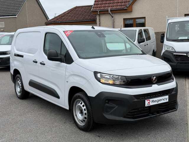 Vauxhall Combo Cargo Crg Xl H1 2300 1.5 Tb D 100ps Prme Van - LWB Diesel Kaolin White