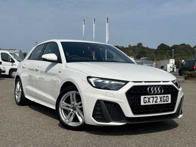 Audi A1 1.0 S Line 25 Tfsi Hatchback Petrol White