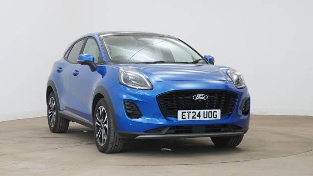 Ford Puma 1.0 EcoBoost Hybrid mHEV Titanium 5dr DCT Hatchback Petrol Blue