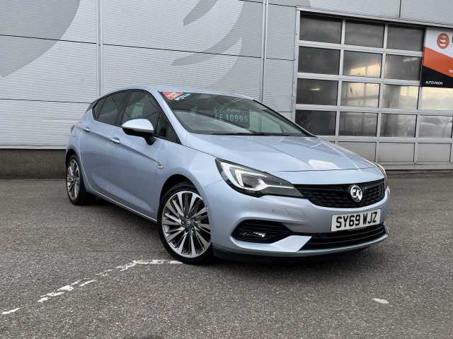 Vauxhall Astra 5dr 1.2 Turbo 145ps Ultimate Nav Hatchback Petrol Flip Chip Silver